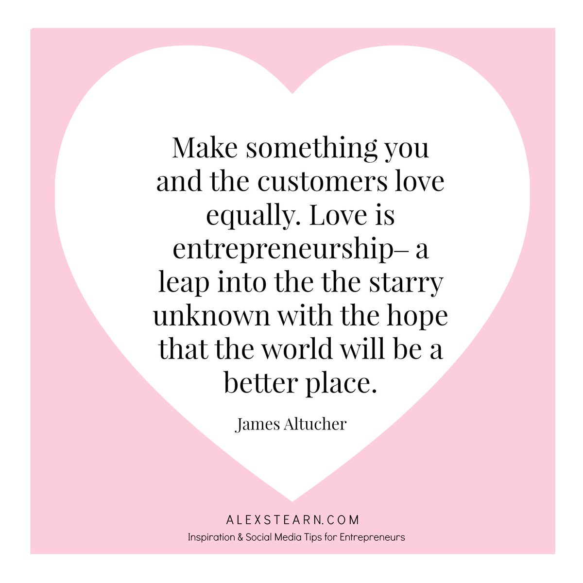 mindpagesco's tweet photo. Make something you and the customers love equally. Love is entrepreneurship ........................ https://t.co/Uh7M4rc5be