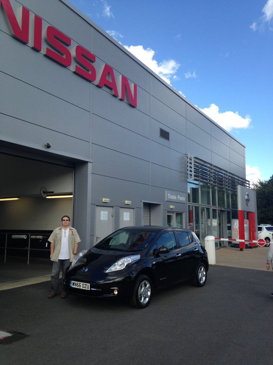 FB_Nissan's tweet photo. A great edition to the Electric Highway #congrats#leaf https://t.co/nMbPZCB5kI