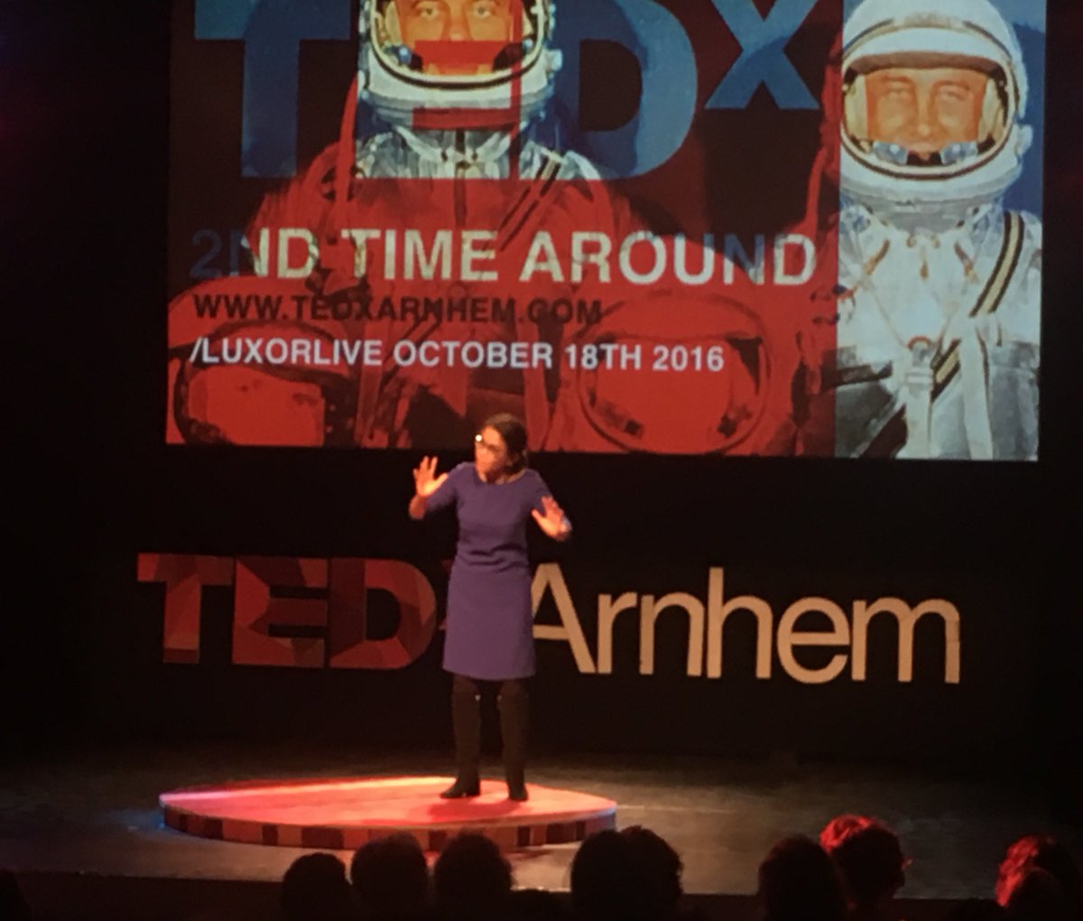 TimKro's tweet image. .@evawesterhoff shined at #TEDxArnhem talking about #accessabilty.