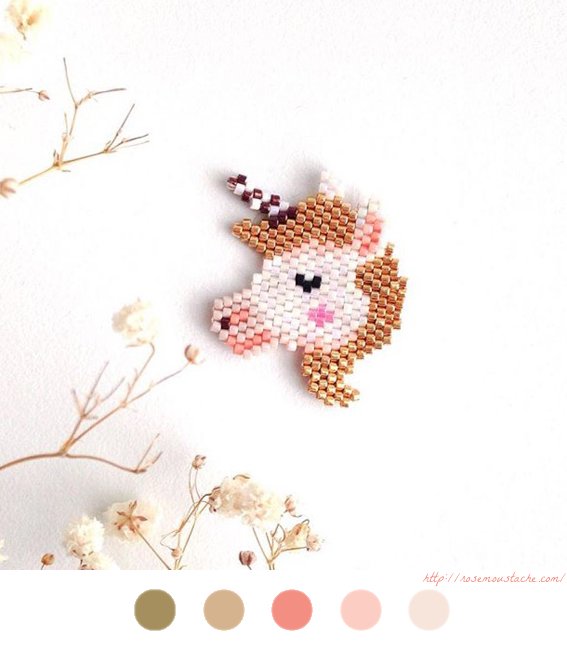 Licorne en tissage Brick Stitch par "Rose Moustache" #jenfiledesperlesetjassume, #tissageperles, #brickstitch
buff.ly/2ehWXnK