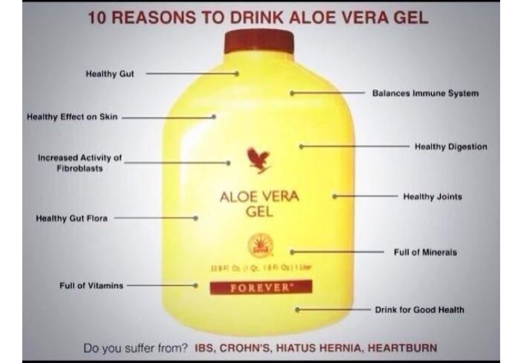 Head2ToeInAloe's tweet photo. Aloe Vera drinking gel.#aloevera #healthy #drink #forever https://t.co/x5bGanKRGq