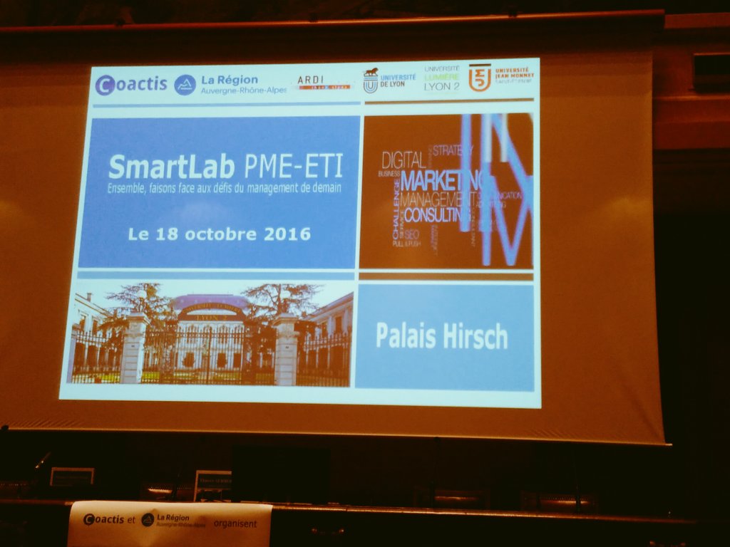 lereperedesexp's tweet photo. Découvrir les défis du #management de demain avec @Labo_Coactis @auvergnerhalpes @ARDI_rhonealpes à @UniversiteLyon #consulting #innovant https://t.co/M974ENnUpp