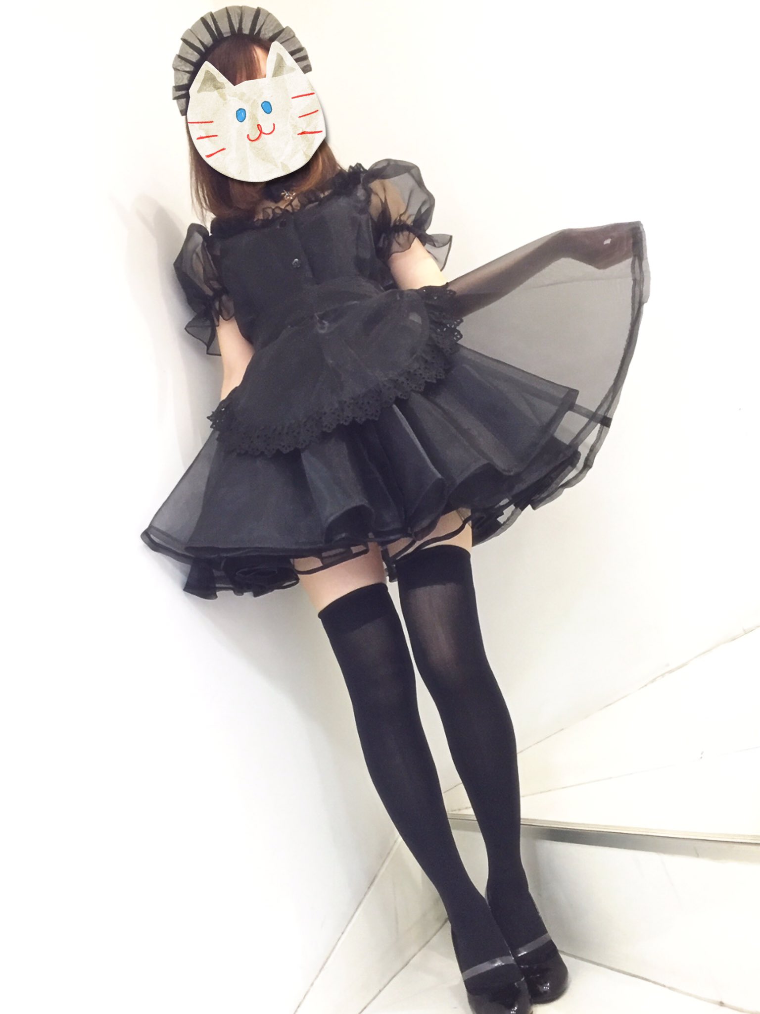 キャンフル　インビジブルメイド服 楽天市場】メイド服 セクシー 可愛い ミニ丈 インビジブルメイド