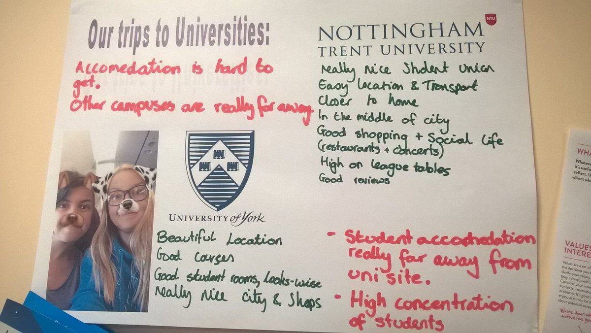 FormWitham's tweet photo. Which uni is right for you? We've been finding out #Whichuni #UCAS @WhichuniUK https://t.co/I659j5KiV8