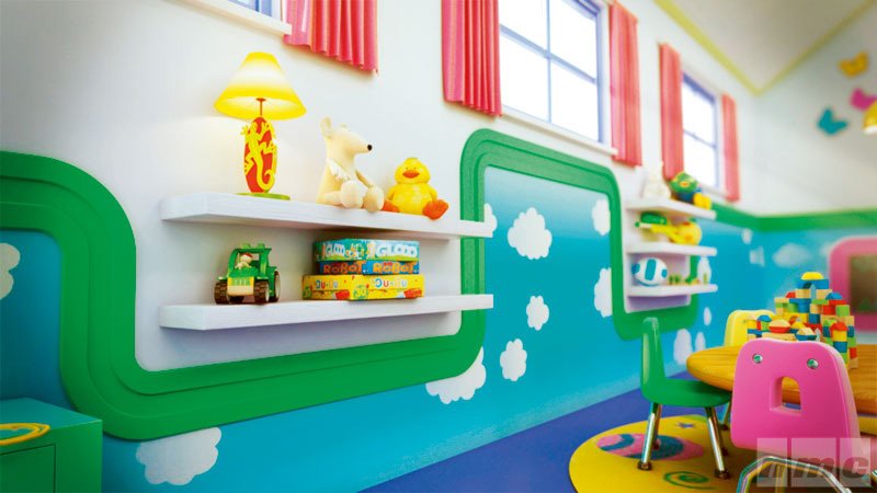 Вот такая получилась сказочная детская игровая комната, благодаря полиуретановым молдингам NMC Z 60 и  NMC Z 61. 
nmc-ua.com/pc/moldings/