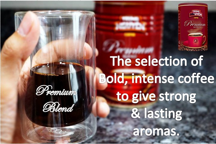 TrungNguyenCoff's tweet photo. Our Premium Blend, ground coffee - 
The selection of bold, intense coffee to give strong &amp; lasting aromas.
#No1Coffee
#PremiumCoffee https://t.co/M4DY2JIgJB