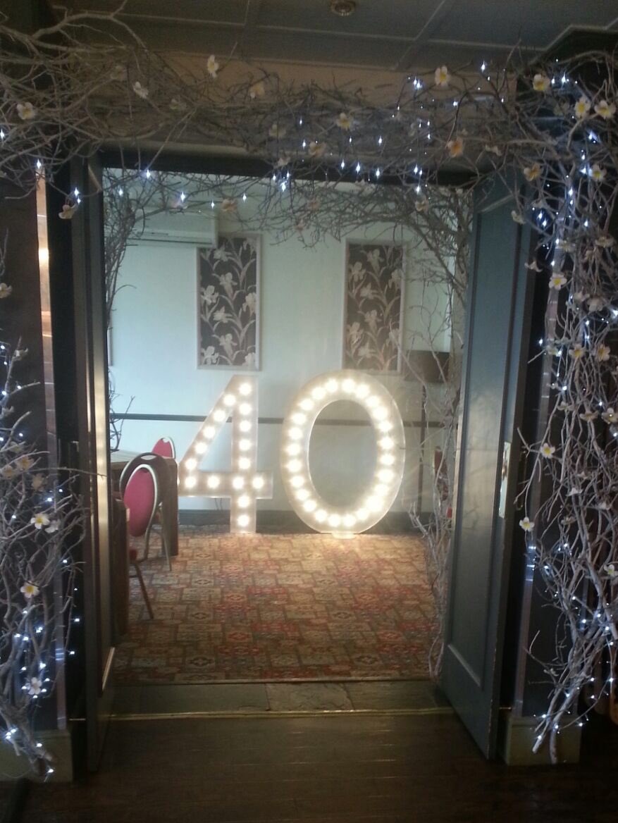 Thank you @LeasideHotel for following. Check out this beautiful pic of our lights at this venue. #leasidehotel #lightupletters #big40