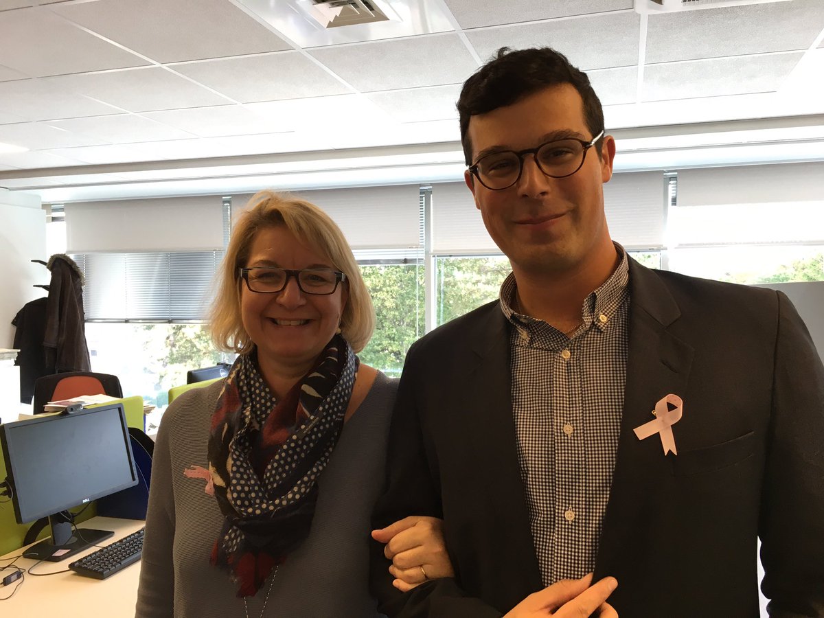 EPortalier's tweet photo. #OctobreRose #AXAatoutcoeur https://t.co/NRdDtDtB62