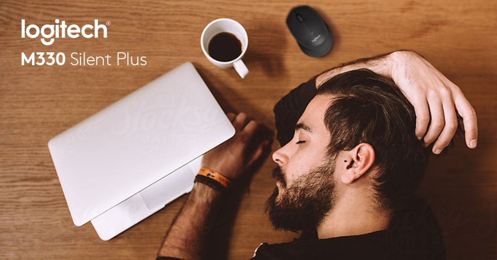 India_Logitech's tweet photo. What a 90% reduction in noise looks like. #silentmouse #M330 💤. https://t.co/sYQX9fbW1J
