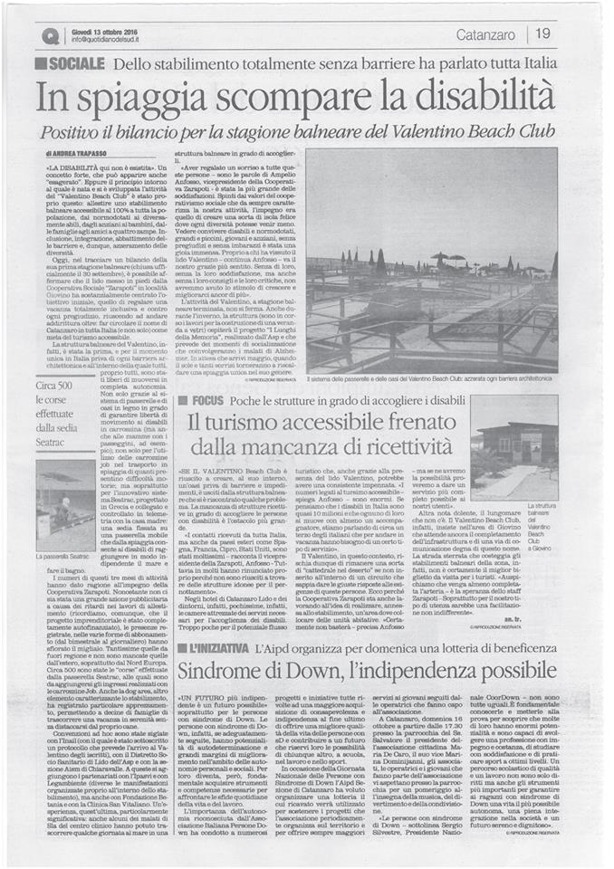 valentino_beach's tweet photo. Ancora un bellissimo articolo sul @valentino_beach pubblicato su Il @ilquotidianoweb
@RoccisanoF @danielereds1976 @lxznr @SergioAbramo https://t.co/1w6a97G4Io