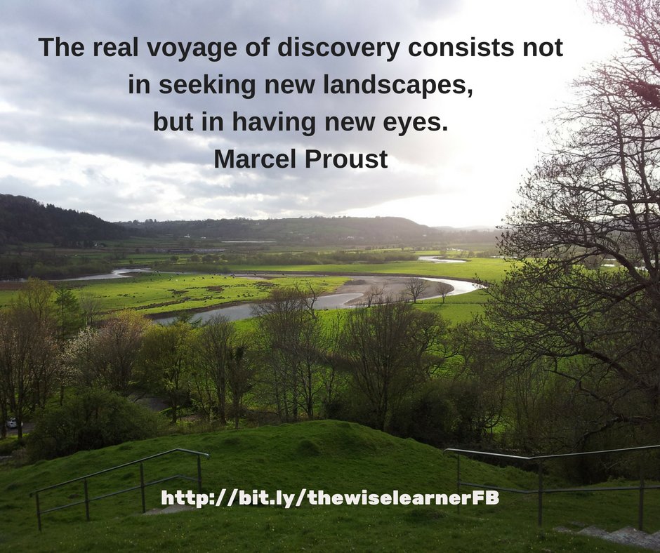 rennyslade's tweet image. "The real voyage of discovery consists not in seeking new landscapes, but in having new eyes.! - Marcel Proust
#thewiselearner #neweyes