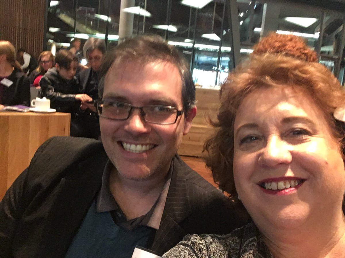 SharronHealy1's tweet photo. Selfies with our neighbours at the @VicSRC Student Recognition Awards @ParentsVic with David Mould. https://t.co/zjPdYJ1tCy