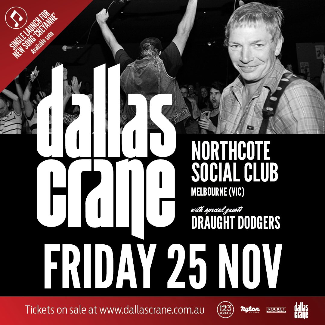 Dallas_Crane's tweet photo. New Dallas Crane shows!!! https://t.co/c7zI3Gw0d1