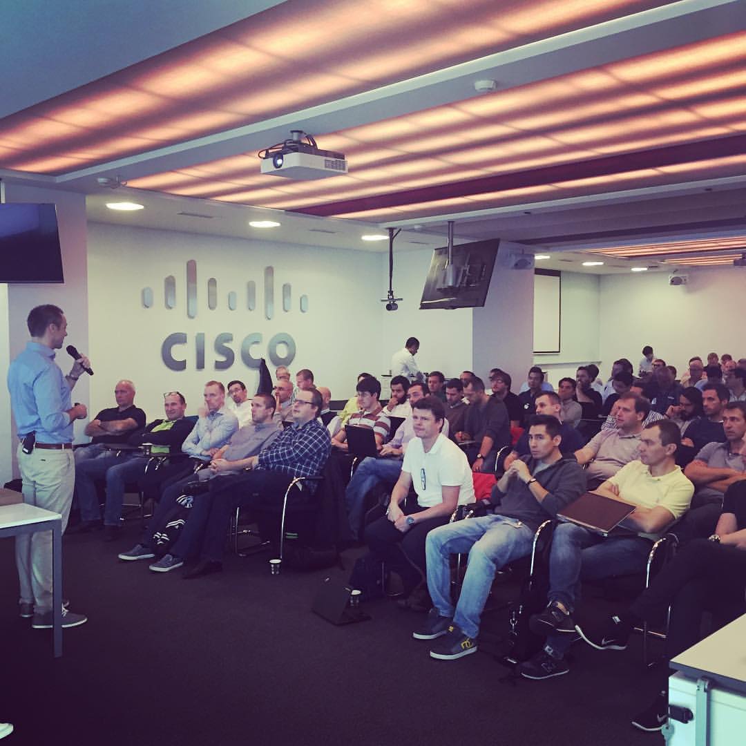 jasonshearer's tweet photo. 100+ @CiscoCollab and partner engineers are learning #collaboration best practices in #lisbon at #CST2 powered by @ciscodcloud. https://t.co/4CzSMgzmzb