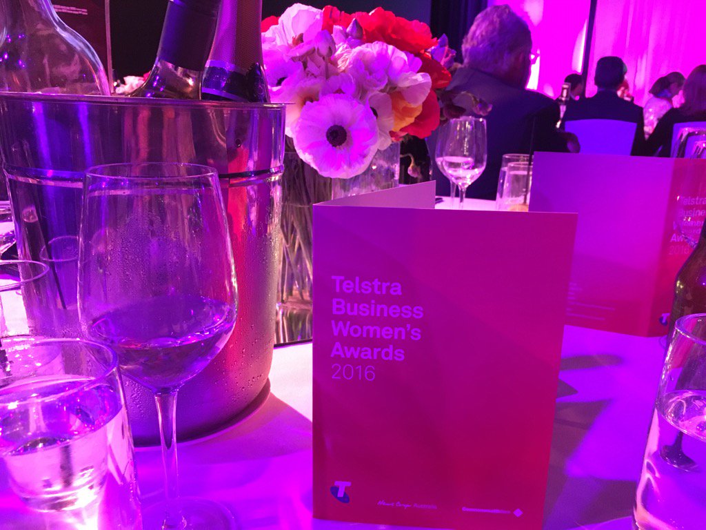 So many inspiring woman! Congrats 2016 finalists #TelstraBizWomen