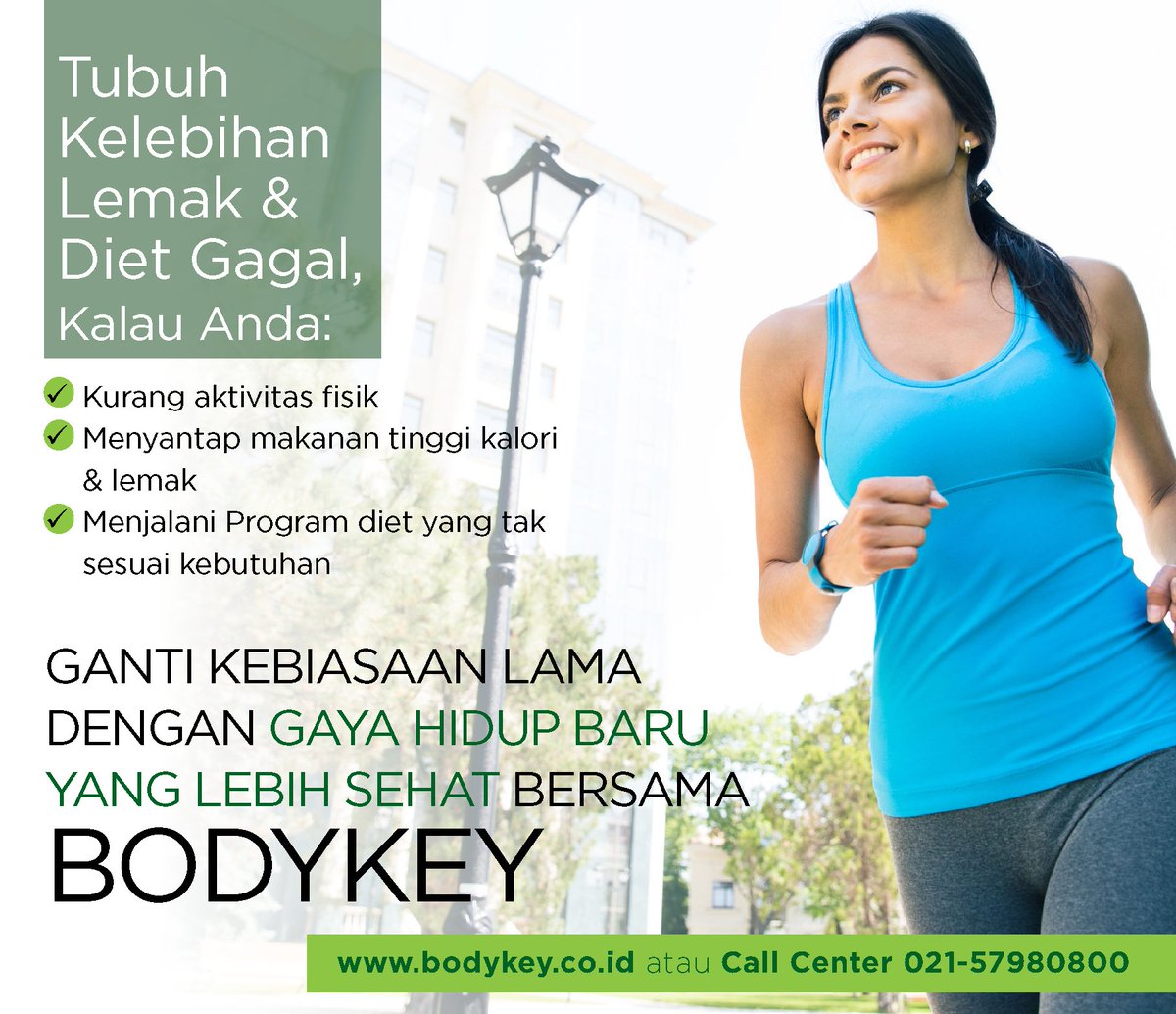 Ayo ganti kebiasaan lama Anda dengan gaya hidup sehat bersama BodyKey! Ketahui lebih lanjut di bodykey.co.id #WHINutriliteTip