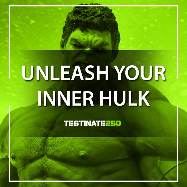testinate's tweet image. To be as #strong as the incredible #Hulk, all you need is a gigantic boost in #testosterone. Check out goo.gl/9V16iW to learn how.