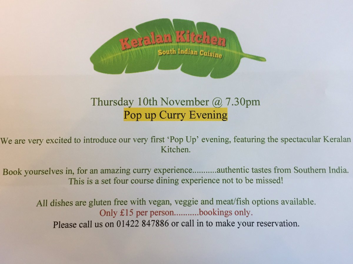 This is going to be amazing! #HebdenBridge #lovecurry #ukpubs
