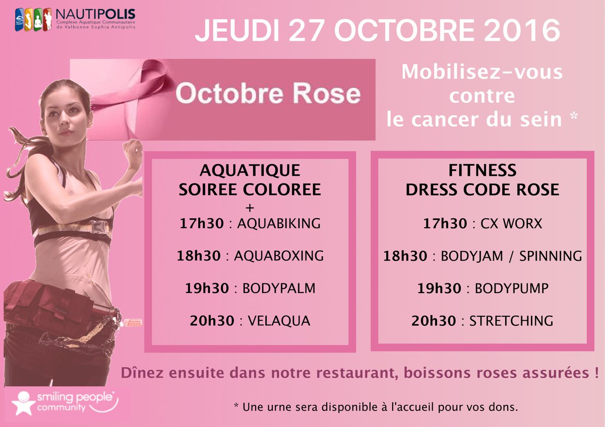 Octobre Rose soirée spéciale, tous unis contre le cancer du sein, mobilisons-nous! #OctobreRose #liguecontrelecancer