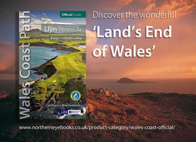WalesCoastUK's tweet photo. Discover the 'Land's End of Wales'. See: https://t.co/EXBcOvcEGw #WalesCoastPath #Lleyn #walking #books #Wales https://t.co/BZjy6cKo9f