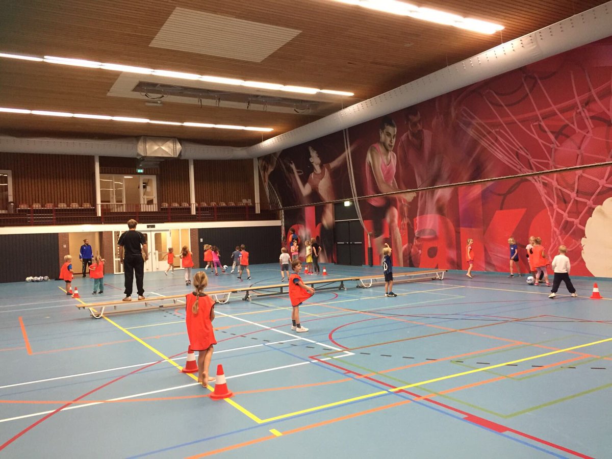 basveldman's tweet photo. Sportdag Scharlakenhof | Floorball - Atletiek - Dans - Voetbal - Karate &amp; Zwemmen @HuisvoordeSport @GemHaren #Blijf #Bewegen https://t.co/NoijnWBL58