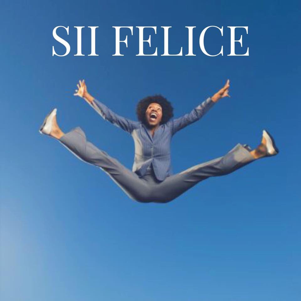 Una persona felice è uno spirito forte, pronto a dare.