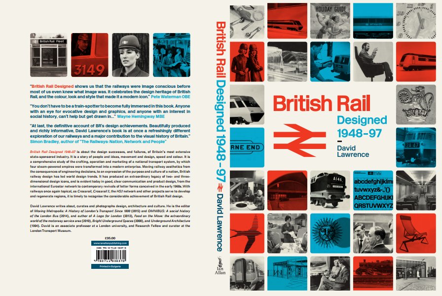 In other exciting book news, "British Rail Designed 1948-1997" by David Lawrence is out this November and it is going to be BRILLIANT.