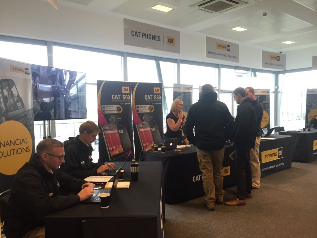 FinningNews's tweet photo. There's already interest in the brand new Cat S60 Phone! @CatRuggedPhones - head over to https://t.co/jZLpXgDJ7C for info. #IPRockingham16 https://t.co/uWXbbDBILB