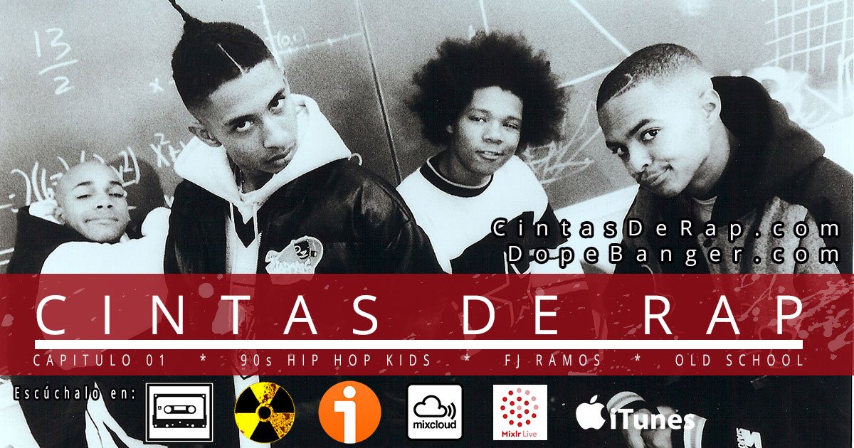 phatdiggaz's tweet photo. Ya puedes descargarte el primer programa de #CintasDeRap dedicado al #HipHop de los #90s en #Ivoox
https://t.co/cycgz7yQQD https://t.co/iLcHWfsGLL