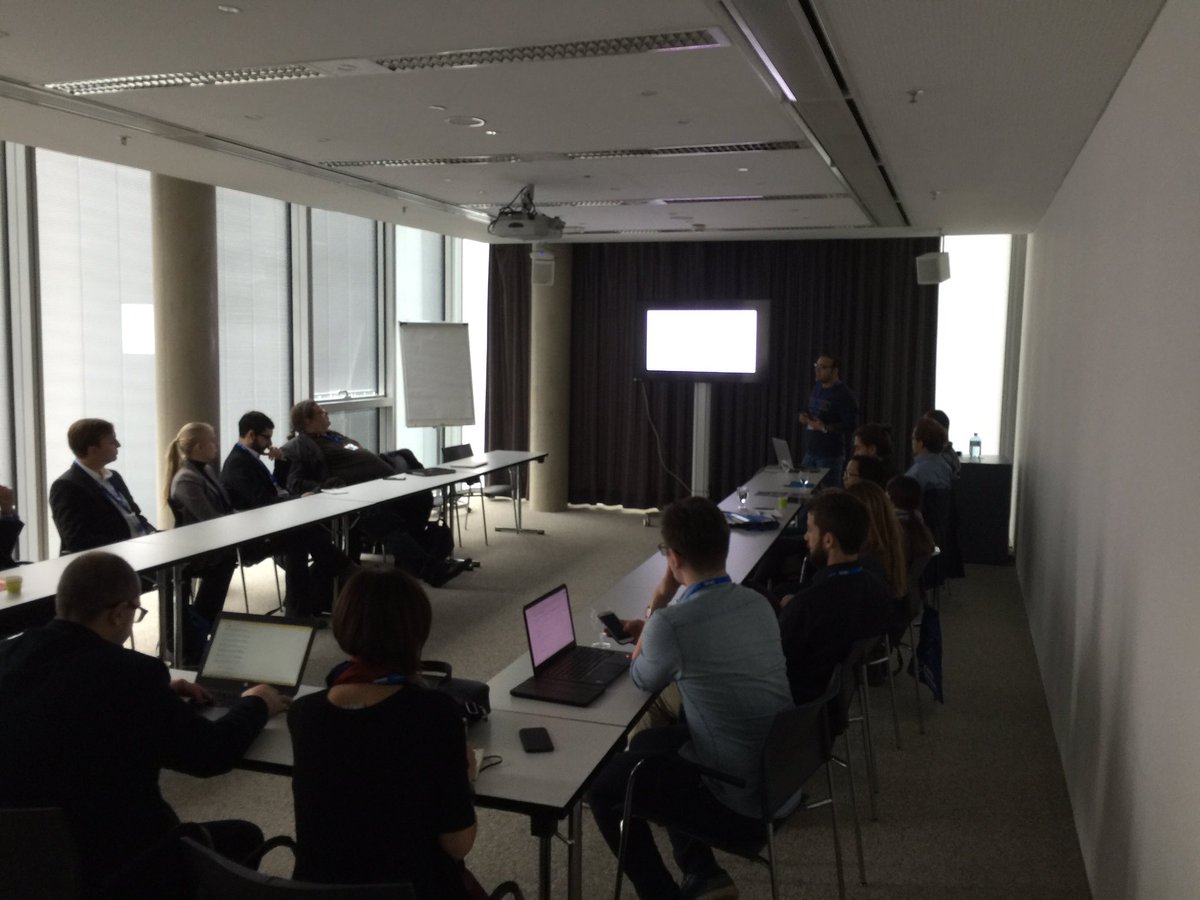 iKNOWconf's tweet photo. #recommendersystems and #bigdataanalytics now in room 8 at #iknow2016 #scientifictracks https://t.co/yPGZjs2xdd