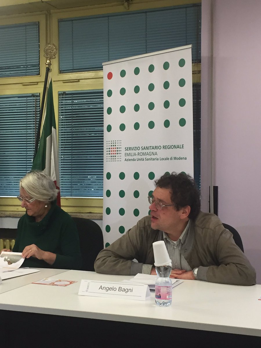 Ausl_modena's tweet photo. #MAT2016 #AngeloBagni presidente ass. 'Idee in circolo'. Tante iniziative durante la settimana MAT a cui noi saremo presenti con attivismo https://t.co/gZIcq8zfMa