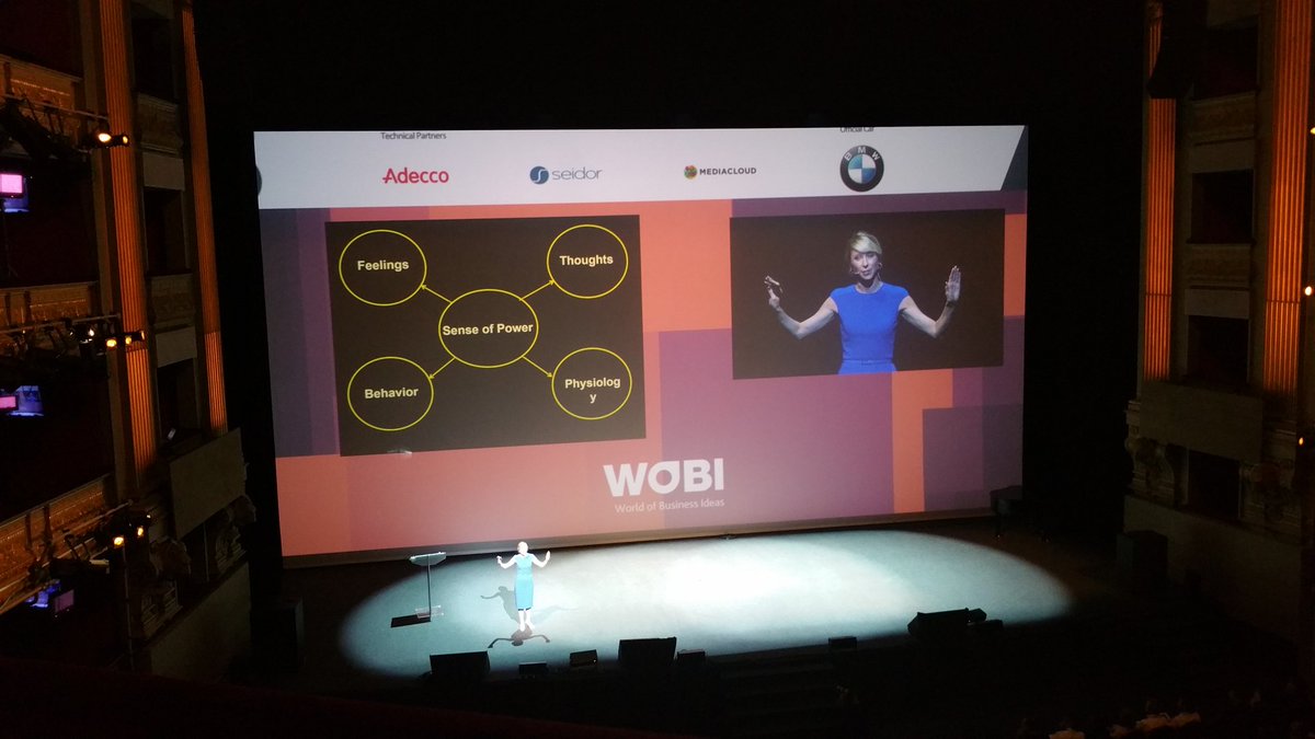 up_dora's tweet photo. Mostramos poder a través de posturas expansivas. Presencia es comunicación. @amyjccuddy #wobi2016 https://t.co/hkEYMrPXX9