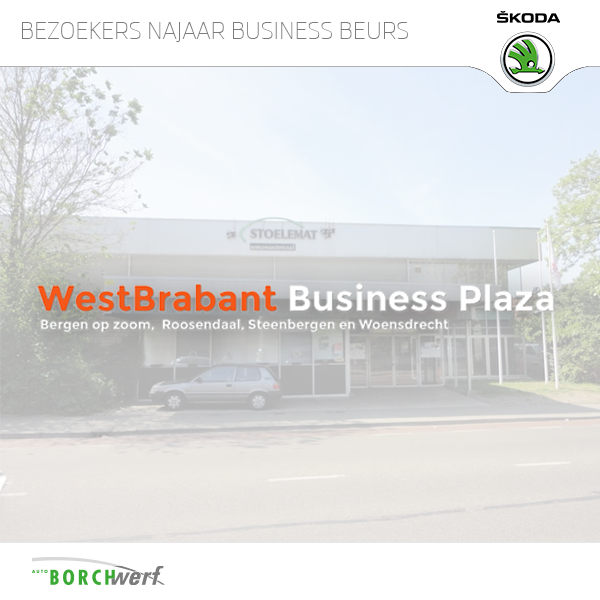 AutoBorchwerf's tweet photo. Donderdag 20 oktober staan we op de Najaar Business Beurs in De Stoelenmat in Bergen op Zoom namens ŠKODA. https://t.co/QZS4XQBoKm