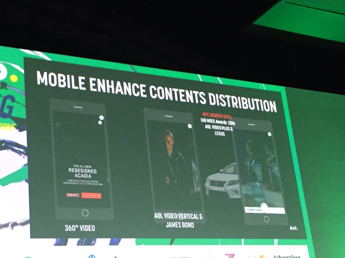 alanduchini's tweet photo. #iabvideo16 #aol nuova tendenza fare #videoverticali e #video360 https://t.co/1hjrxa2uDw