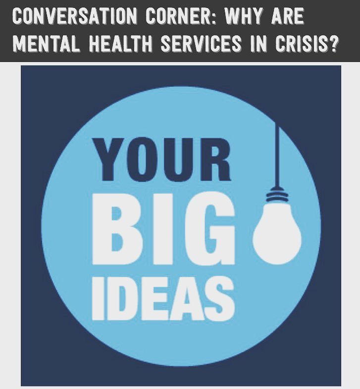 mindfulnesshud's tweet photo. Why are mental health services in a crisis❓As a part of Big Ideas the SU are holding a Conversation corner 🗣 from 1… https://t.co/eOBa1yebjm