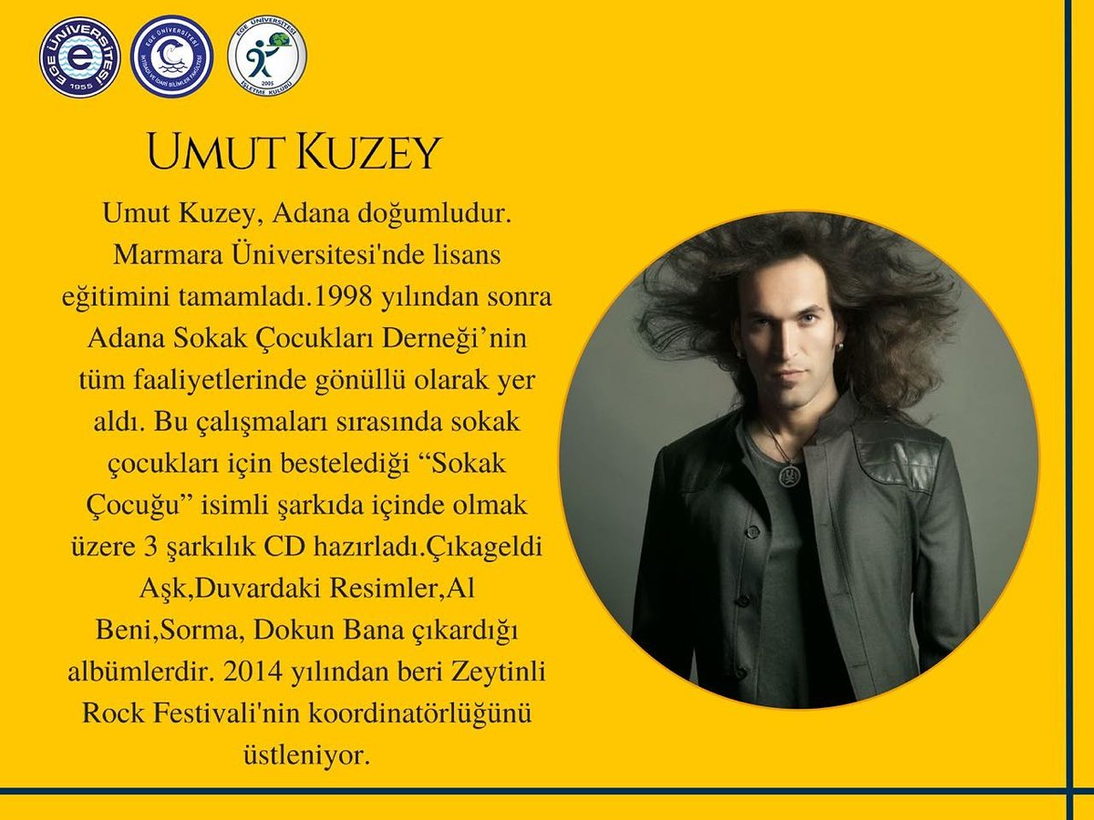 Umut Kuzey 20 Ekim'de SöylEge'ye geliyor! <a href="/umutkuzey/">Umut Kuzey</a>
#egeüniversitesi #egeişletmekulübü #egeik #egeiibf #söylege