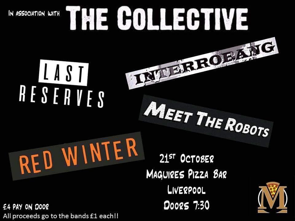 ando_craig's tweet photo. This friday #maguirespizza #liverpool #music #liverpoolmusic #punk #rock #gigs 4 pound on the door! Half 7 doors https://t.co/j7pUOyf2P0