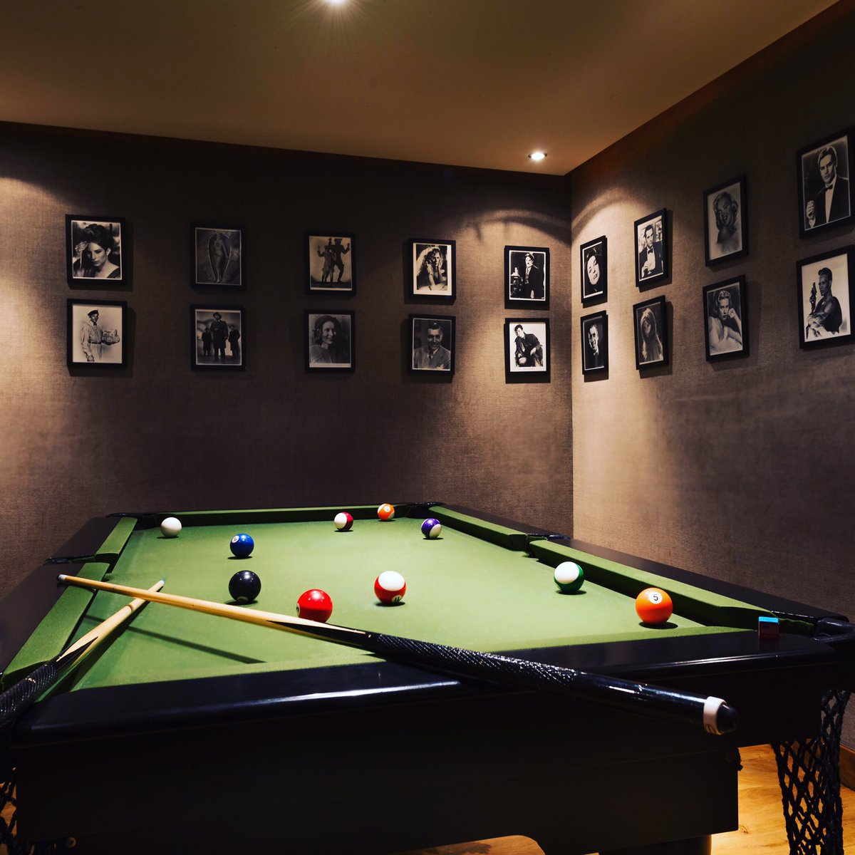 TGSki_Chalets's tweet photo. The pool tables in Chalet Aurora and Chalet Borealis are sure to keep the little (and not so little!) ones entertained! #tgski #meribel https://t.co/Kgtqe4gJ7C