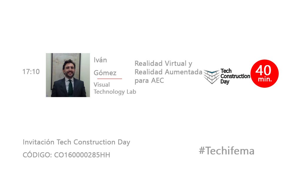 Sabimad's tweet photo. Te esperamos para Hablar de #RealidadVirtual #RealidadAumentada #Techifema @visualtechlab https://t.co/vZSNkynYLl https://t.co/dzCjBhfUlm