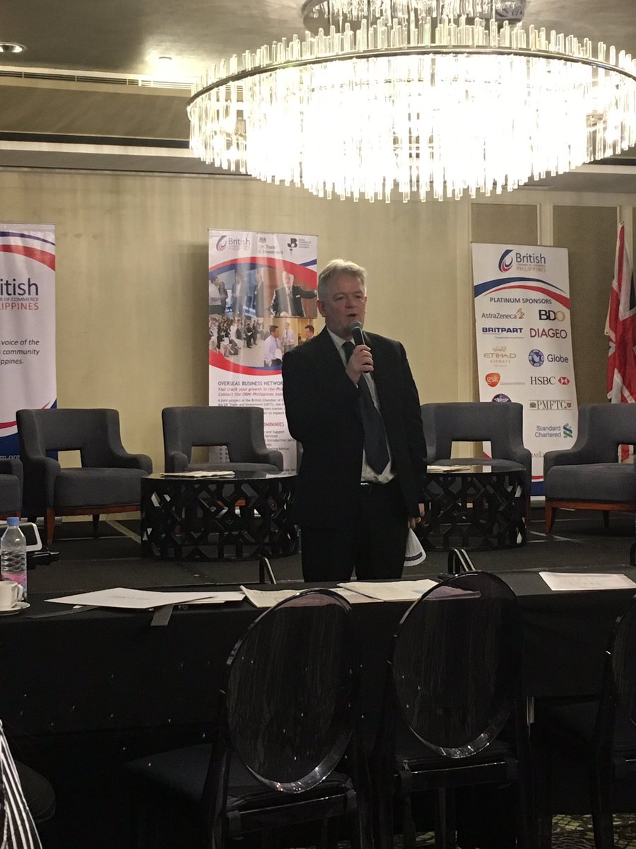OfficialBCCPhil's tweet photo. Chairman Chris Nelson giving his closing speech for a successful Trade Summit! #ExportPH https://t.co/9R3ZLZAip0