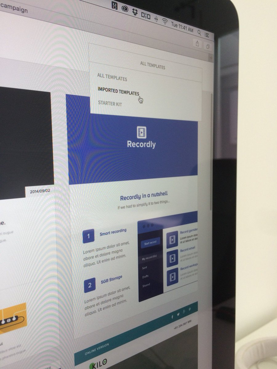 StampReady's tweet image. We pushed a promising update yesterday. Includes ‘Imported Templates’ section, softer reviews and a lot of fixes.