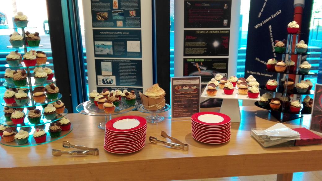 National Chocolate Cupcake Day in Coffee Shop!