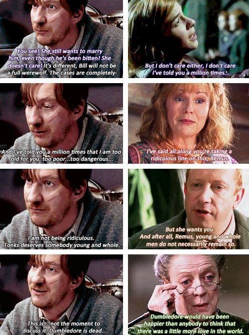 TheHPfacts's tweet photo. I wish a little more of Lupin and Tonk's story would've been in the films. https://t.co/e7TGvQiNio