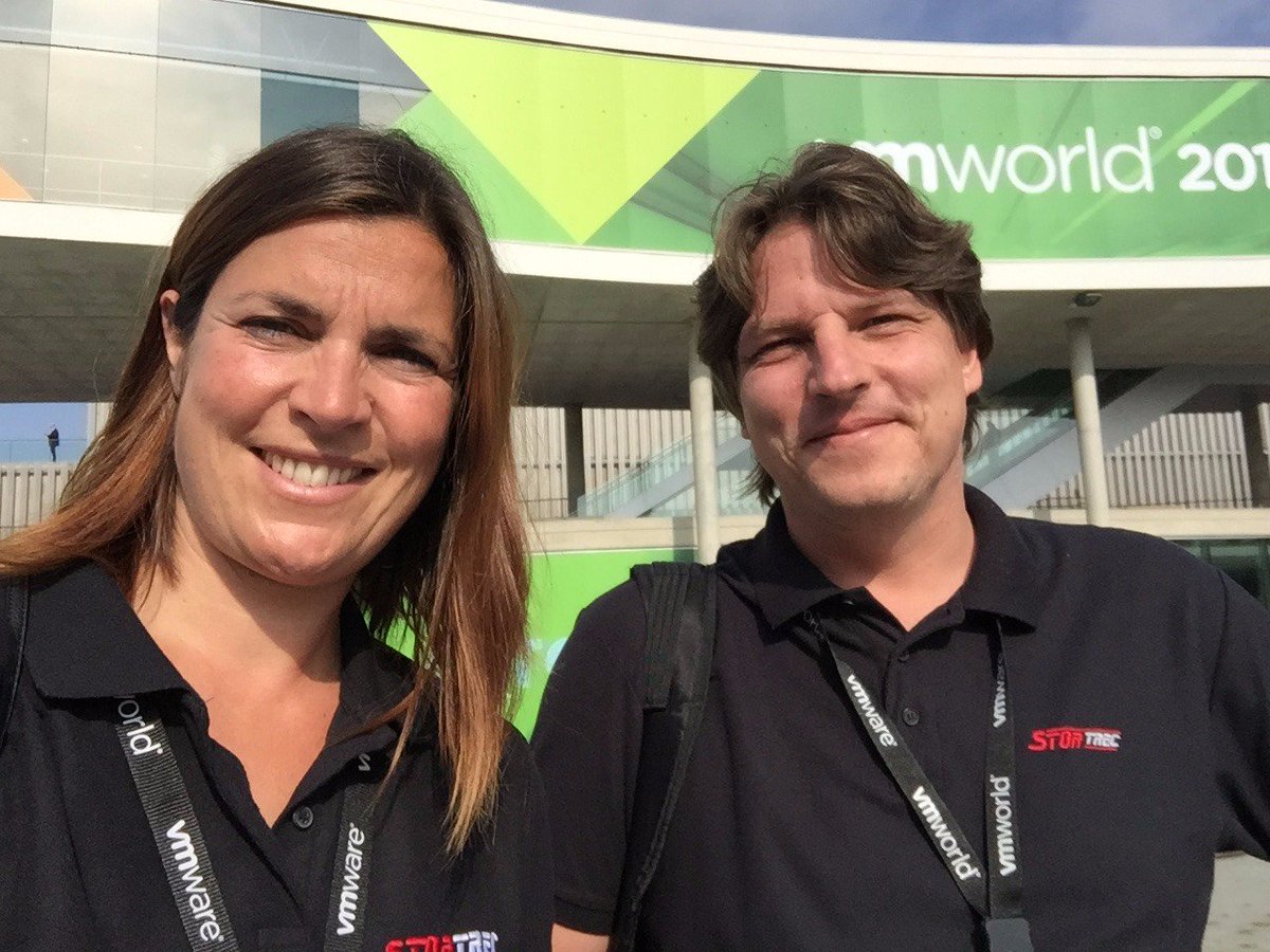 #StorTrec is taking a look at the most recent topics and innovations at #VMworld in Barcelona! #Be_tomorrow #VMworld2016 #VMworldEurope