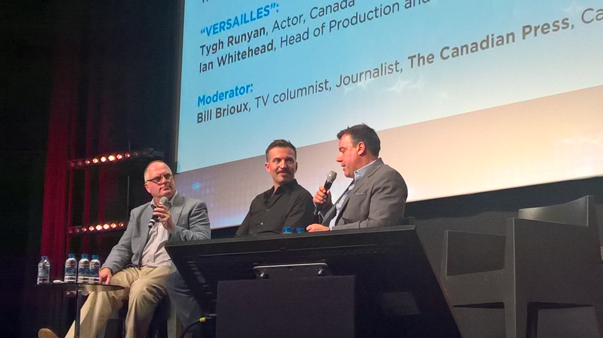 Great interview from #TelefilmCanada with actor &amp; producer from #versaillesmipcom #Versailles #Incendo