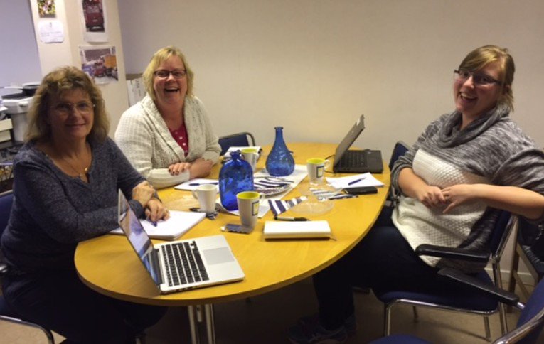 Träff om #erfarenhetsutbyte #etjänst #anhörigstöd #Välfärdsteknologi med #anhörigsamordnare <a href="/munkedalskommun/">Munkedals kommun</a> <a href="/Lysekilskommun/">Lysekils kommun</a> &amp; #Sotenäs