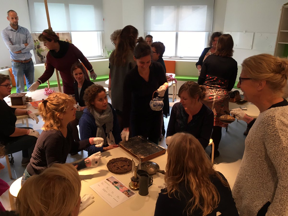 ErfgoedBrabant's tweet photo. Bijeenkomst voor intermediairs cultuureducatie bij ons en @NoordbrabantsM. Een ochtend vol erfgoed https://t.co/U3v57v3LK4