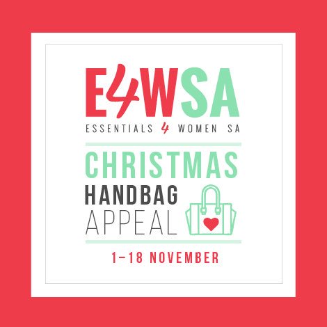 E4WSA's tweet photo. Donate to @E4WSA 2016 Christmas Handbag Appeal @ozcrowdfund for women in need. #charity #crowdfund #christmas https://t.co/L4qtBOeY7n https://t.co/VKoxaxuKnm