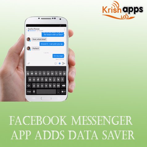 KrishAppsLab's tweet photo. Data saver option seems to
Have been just added to
The Android version of
The Facebook Messenger
https://t.co/Psflhpa9r3 https://t.co/MnI4uLoihc