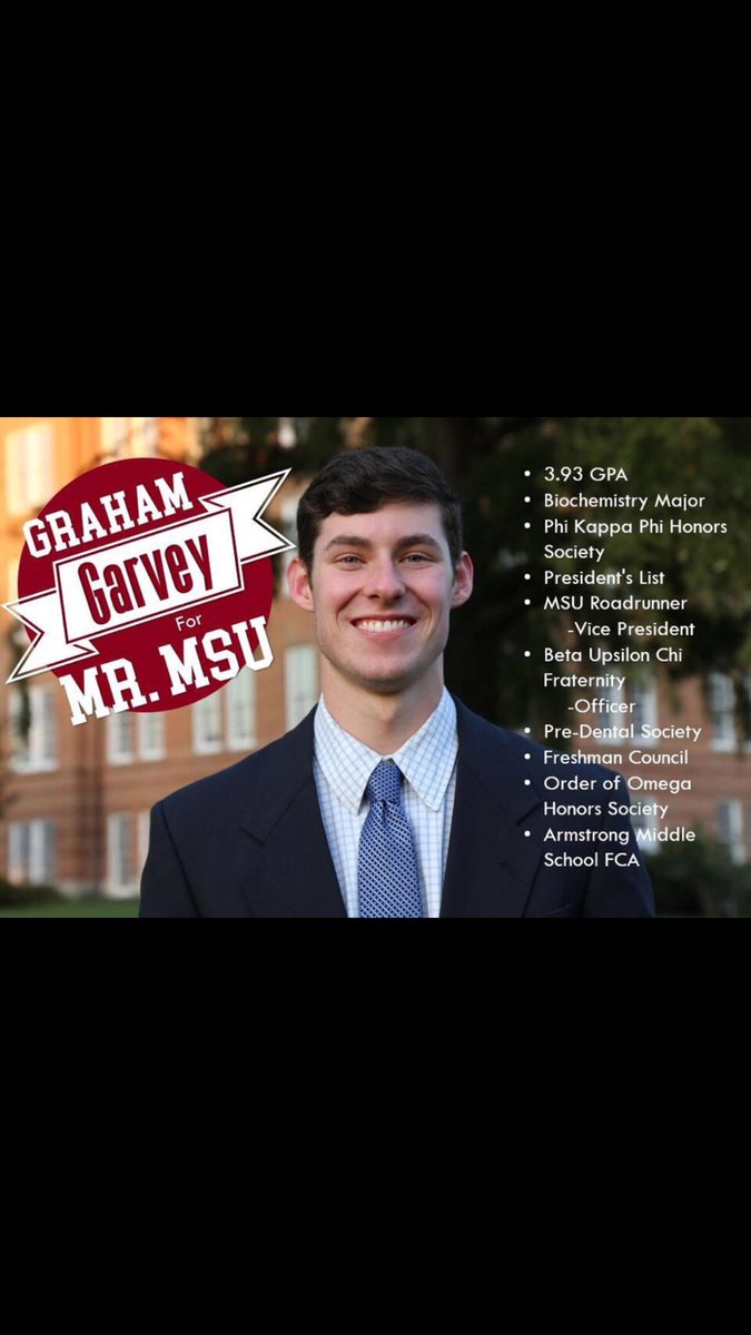 Couldn't think of a better or more humble representative of the student body. Take a little time and vote for the stud himself @Huy_Garvey!